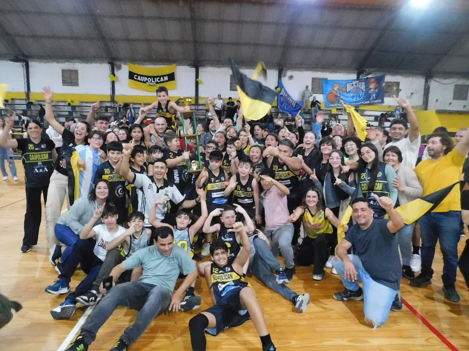 Caupolicán se suma a básquet del sudoeste y apuesta al crecimiento de sus formativas