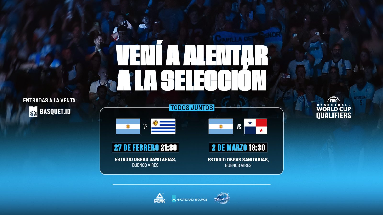 La Selección Argentina de Básquet vuelve a casa: ya están a la venta las entradas