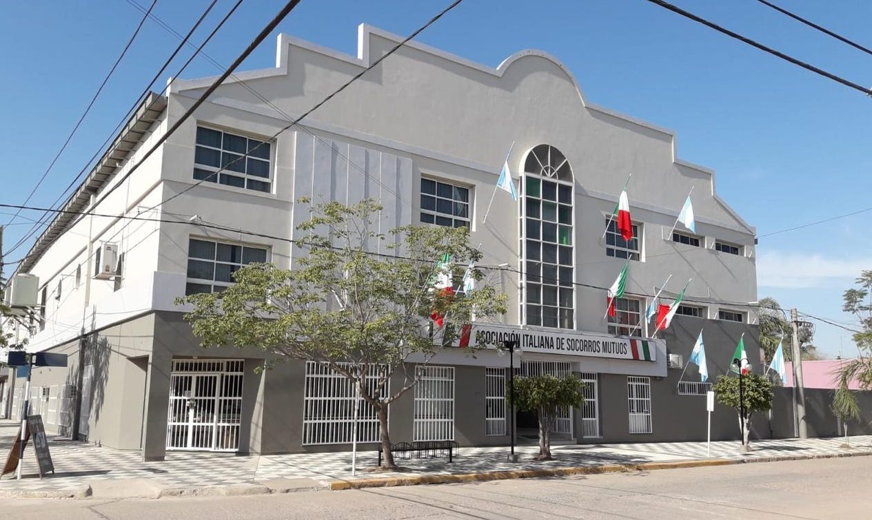 Asociación Italiana de Charata: gestión  profesional, arraigo local y un mensaje institucional