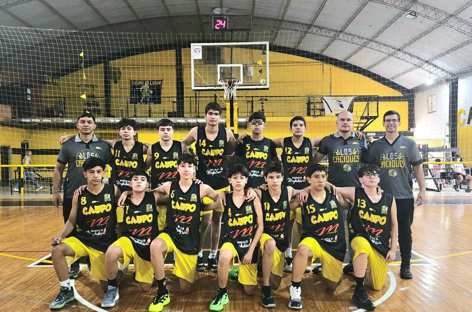 Caupolicán de Quitilipi tuvo un gran fin de semana y mostró su potencia en formativas