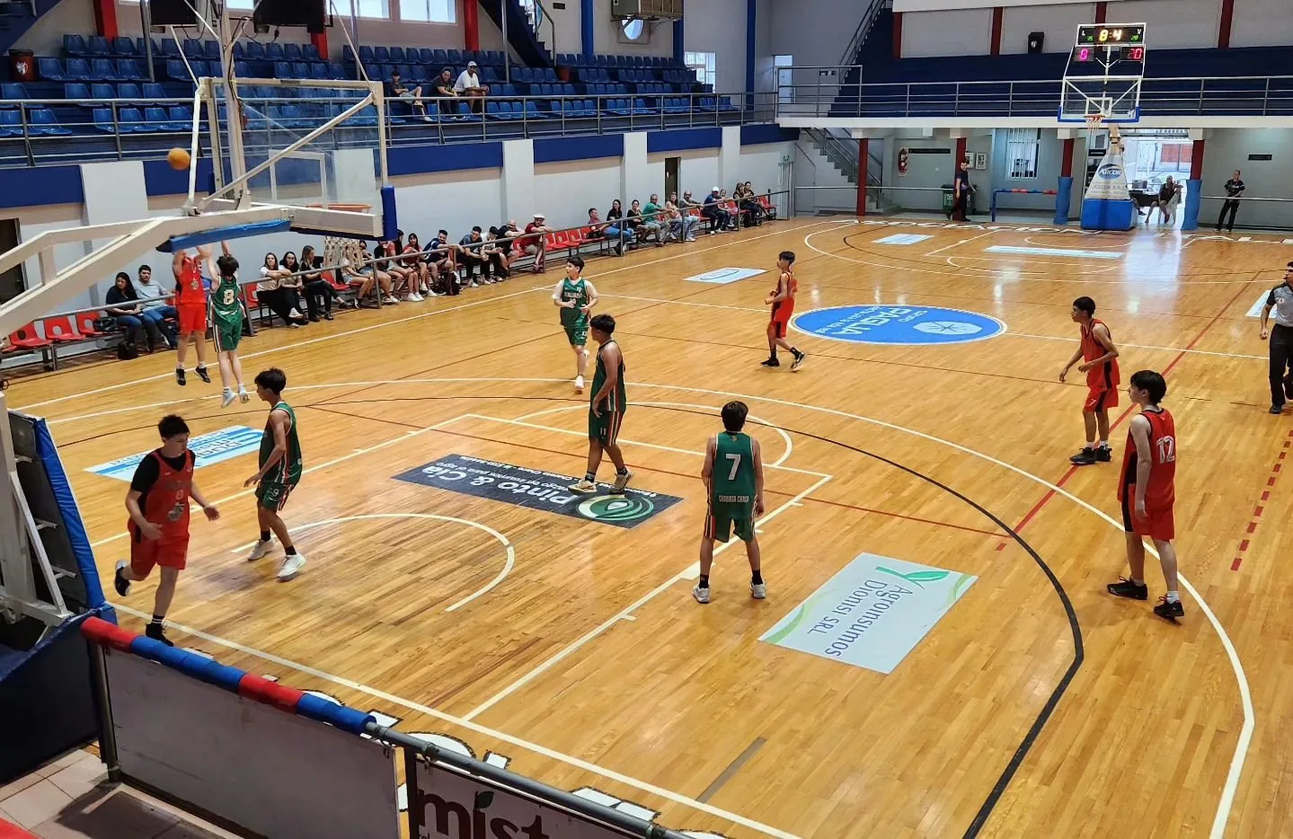 Italiana y Cultural animaron una jornada a puro básquet en el Provincial