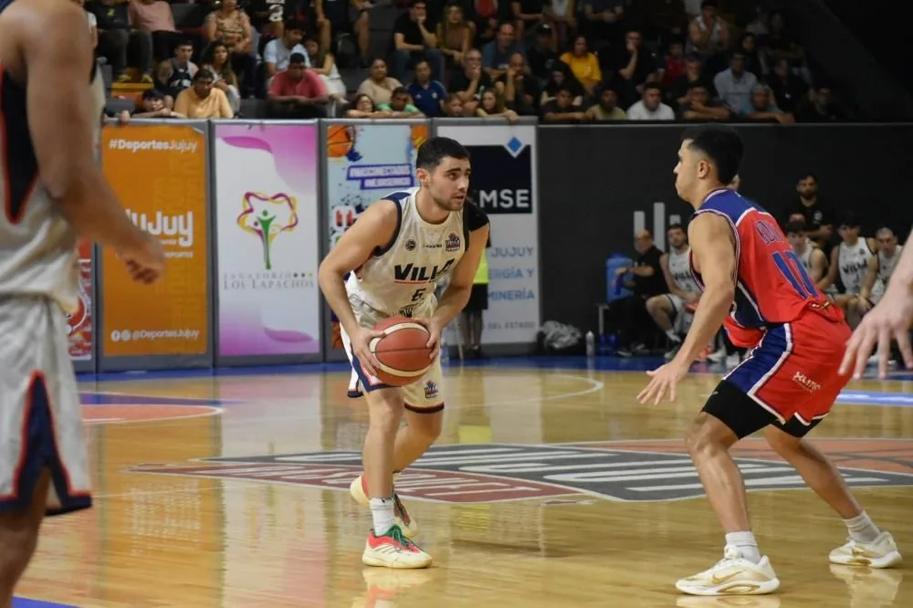 Serie igualada: Villa San Martín y Jujuy Básquet se juegan un punto clave en Resistencia